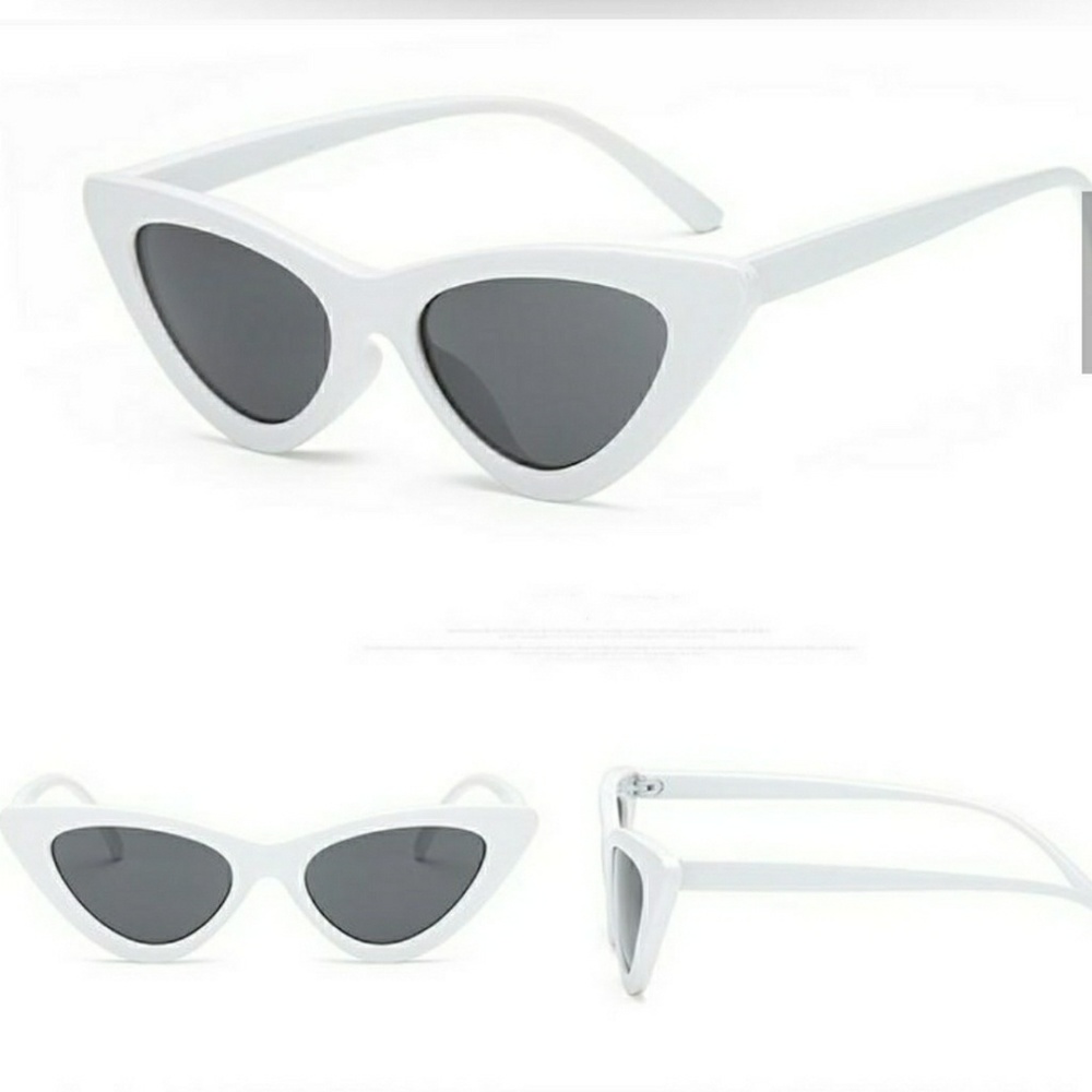 *1 PAIR LEFT! CAT EYE RETRO SUNGLASSES - Picture 3 of 5